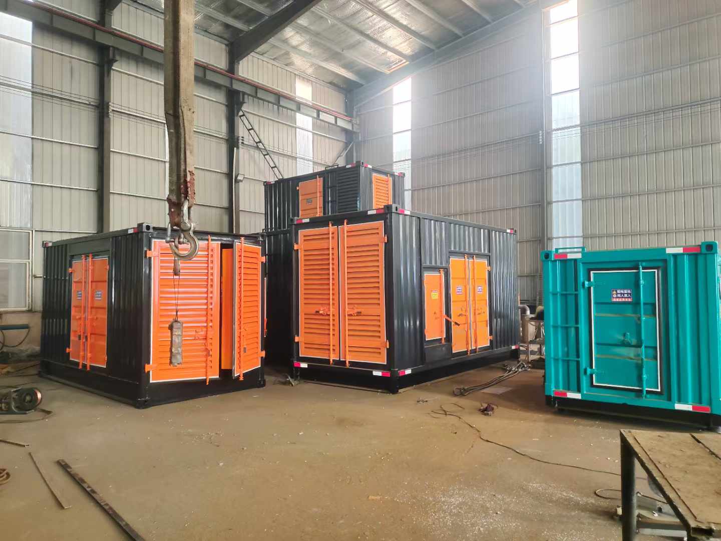 杭锦500kw柴油发电机组可以带动多少功率设备?